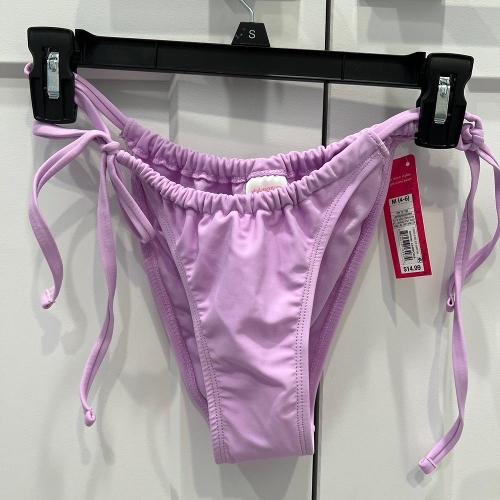 target high leg scoop waist bikini bottoms